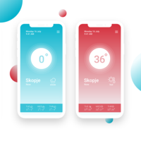 UI UX - Weather app