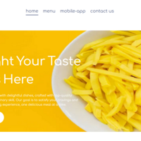 Food Delivery Platform Home 