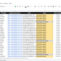 Web research, prospecting/lead generation, and outreach