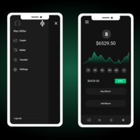 Crypto Analytical Mobile App UI/UX Design