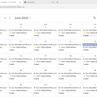 calendar management sample