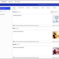 Social Media Post Scheduling using Buffer