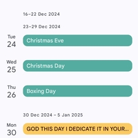 Calender management 