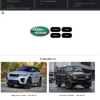 Landing page