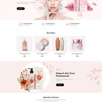 skincare landing page 