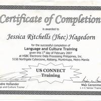 Language and culture training certification