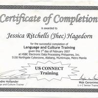 Language and culture training certification