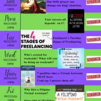 Social Media Content Plan Page2