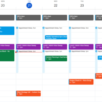Calendar Scheduling For a Client