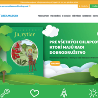 dreamstory.sk - WordPress e-commerce, design