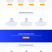 Product Landing Page Design
