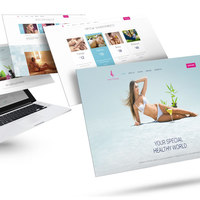 Demo spa website + logo