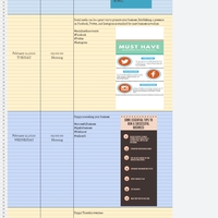 Social media content plan