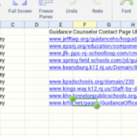 Web research and data entry