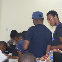 Giving Tech tutorial and support to trainees