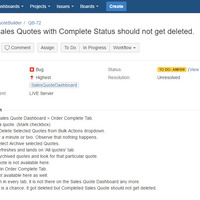 Bug Report in JIRA sample