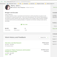 Upwork account 