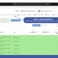 Shopify Integration for RFiD