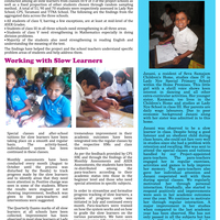 Newsletter Sample 3: Written and Designed