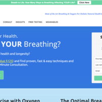 Site for selling breathing equipment