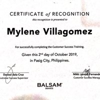 Training Certification from Balsam Hill Brands
