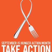 Foodbank of SEVA: Hunger Action Month graphic