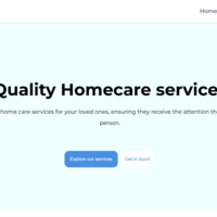 Homecare Website