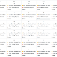 Calendar Management
