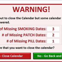 Warning Messages