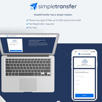 Simpletransfer Web App UI-UX