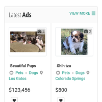 Petsonlin.com - website and Mobile app