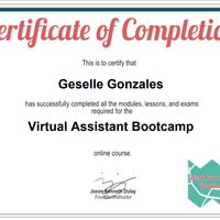 Virtual Assistant Boot Camp Certification