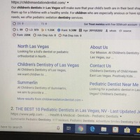 Children Sedation Dentist | Keywords Ranking