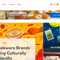 Tested 3rd Party Logins and Drop Down Menus on eater.com