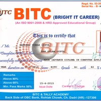 Advance Diploma in Computer Application