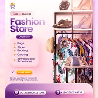 Fashoin Store Flyer