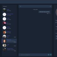 Chat | Admin dashboard