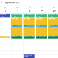 Calendar Management