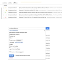Email Management - filters, stars, importance & labels