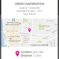 Foodlandia - Check Out - Order Confirmation
