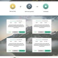 Referral jobs website design