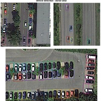Vehicles detection from aerial view