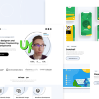 2021 Portfolio Redesign Desktop
