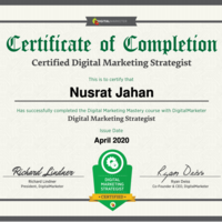 Certified Digital Marketing Strategist