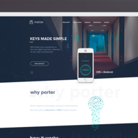 Porter Landing Page