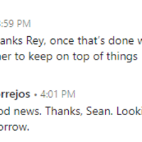 Client's Feedback for Bookkeeping Works Done 