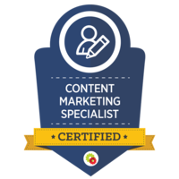 Certified Content Marketing Specialist