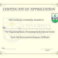 Certificate Design