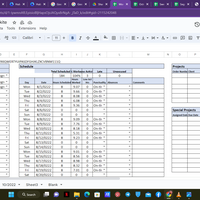 Monthly Invoice.