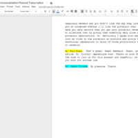 Transcription 2.5